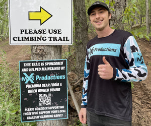 Sponsored our first MTB trail!